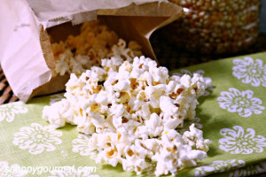 microwave popcorn