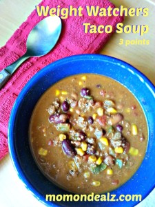 weight watchers taco soup