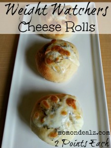 Weight Watchers Cheese Rolls