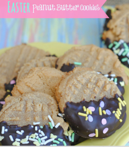 easter peanut butter cookis