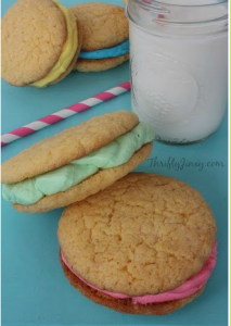 easter filled cookie